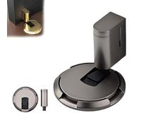 Door Wedge Stopper,2025 New Adjustable Magnetic Silent Door Stopper Wedge,No-Drill Installation,with Adjustable Height,Easy Installation for Home Office Doors (Gray,2PCS)