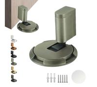 Door Wedge Stopper, Door Stop Floor, Magnetic Door Stop, Mechanical Floor Door Stopper, Heavy Door Holder, No Drilling, Height-Adjustable, Invisible for Bottom of Door (E)