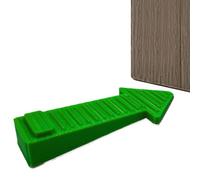 Door Wedge Stopper, Stackable Anti-Slip Doors Jam, 0,75 x 4,26 pollici, Heavy Duty Rubber Wedge Block, Non-Scratch Gripper for Home, Offic,e Classroom, Bedroom, Dorm, Apartment