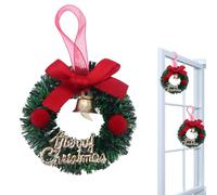 Door Wreath - Wreaths for Window | Garland Decorations | Stylish & Festive Beautiful Christmas Wreath Decorations | Artificial Front Door Wreath Decorations for Home Indoor & Outdoor