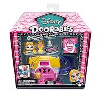 Doorables 34992 - Set da gioco Disney, tazza di té di Alice nel Paese delle Meraviglie, con porticine da aprire, 2 figure con occhi luccicanti e accessori, giocattoli da collezione per bambini dai 5 anni in su, colorato