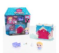 DOORABLES Disney, Elsa, Mini Casa con 2 Figure di cui 1 sorpresa e accessori, vari modelli disponibili, giocattolo per bambini dai 3 anni, GIOCHI PREZIOSI, DRB023