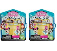 DOORABLES -Disney Mini Peek Set con 2 o 3 personaggi sorprese, nuova serie, modelli casuali, giocattoli per bambini dai 5 anni in su, DRB11 (Confezione da 2)