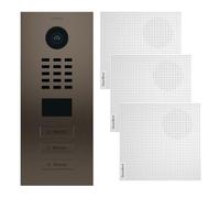 DoorBird D2103BV-V2-EP + A1061W Videocitofono, Bronzo