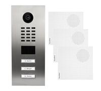 DoorBird D2103V-V2-EP EAU SALEE + A1061W Videocitofono, Inox