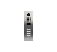 Doorbird - D2104V V2 - Videocitofono IP 4 campanelli con lettore di Badge RFID INOX