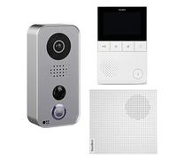 DoorBird Kit Portiere video IP D101S con monitor video A1101 e campanello A1061W