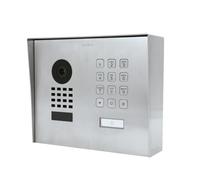 DoorBird Stazione per porta video IP D1101KH Moderna, Montaggio Superficiale, Acciaio Inox V2A, Spazzolato, Montaggio superficiale
