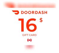 DoorDash Gift Card 16 CAD Key - CANADA