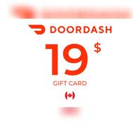DoorDash Gift Card 19 CAD Key - CANADA
