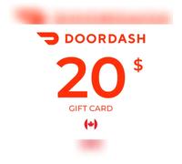 DoorDash Gift Card 20 CAD (CA) Key - CANADA