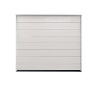 DoorHan Porta sezionale da garage con operatore e trasmettitore manuale | Per l'auto montaggio | Dimensioni selezionabili | 5 Colori (2750 x 2280, RAL 9010 Bianco)