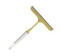 Doors Shower Squeegee, Finestra Cleaner Tool, Specchio Wiper Screen, Durevole Rubber Blade Design, Easy Grip Handle, Ideal for Shower, Kitchen, Home, Wall, Deep Cleaning, 7,87 x 10,24 pollici