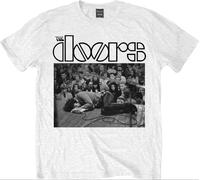 Doors (The): Jim On Floor White (T-Shirt Unisex Tg. S) -