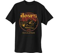 Doors - the - T-Shirt # Xxl Black Unisex # 68 Retro Circle