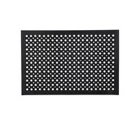 Doortex® Open-Top - Tappetino anti-fatica, 90 x 150 cm, colore: Nero