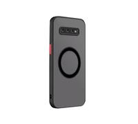 Doowear Custodia magnetica per Galaxy S10+ Plus [supporto caricatore Magsafe] wireless antigraffio antiurto opaca trasparente protezione completa della fotocamera custodia sottile per Samsung Galaxy