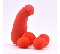 Doowops 1set Small Sponge Brother with 4pcs Sponge balls Magic Tricks Stage Street Illusion,Gimmick Accessories Props Funny,Mentalism