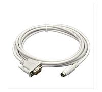 DOP-FX for Delta HMI DOP-107BV/107EV DOP-130BQ Collegamento a FX3U FX2N Cavo di programmazione PLC serie FX3G DOP A/B-FX(DOP(B)-FX,5m)