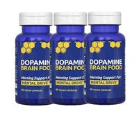 Dopamina Cibo per il Cervello, Ideale per Concentrazione e Energia Mentale,3pcs