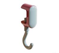 Dopamine - Gancio da scrivania portatile con dado regolabile per un forte carico e per appendere borse cuffie tazze a casa, ufficio o scuola (blu + rosso)