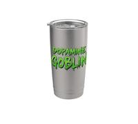 Dopamine Goblin Pleasure Reward Chemical Supplement Patch Bicchiere termico in acciaio inox doppia parete