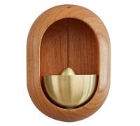 Dopaminee Door Bell - Wood Wind Chime | commercianti Bell | Copertina con un suono piacevole | Campana leggera per la parete della porta | Ingresso di avviso per il negozio