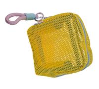 Dopamines Color Makeup - Organizer per toilette con manico cosmetico, capacità per palestra, uso viaggio, giallo