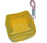 Dopamines - Valigetta per il trucco con grande capacità, per la palestra e il viaggio, giallo