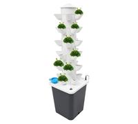 DOPBENT 30 pods Hydroponic Tower Garden Growing System, Indoor Vertical Garden Planter, Smart Garden Kit con pompa e serbatoio dell'acqua, per erbe, frutta e verdura