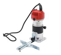 DOPBENT Fresa per legno da 800 W, fresa a mano singola, 30000 giri/min, fresatrice per legno, fresatrice per bordi elettrica, 6,35 mm, per lavorazione del legno