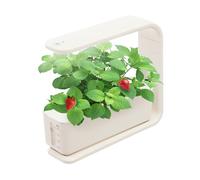 DOPBENT Sistema di coltivazione idroponico, Smart Garden, stazione di coltivazione di piante da interni, 3 pods con lampada LED da 15 W, Full-Spectrum, regolabile in altezza, serbatoio dell'acqua da