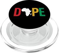 Dope Africa Map Juneteenth Pan African Pride PopSockets PopGrip per MagSafe