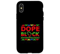 Dope Black Antropologo Orgoglioso carriera professionale nera Custodia per iPhone X/XS