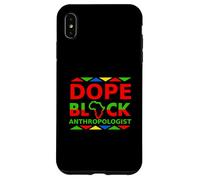 Dope Black Antropologo Orgoglioso carriera professionale nera Custodia per iPhone XS Max