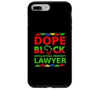 Dope Black Avvocato per la proprietà intellettuale Orgoglioso avvocato nero Custodia per iPhone 7 Plus/8 Plus