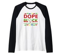 Dope Black Costumista Orgoglioso Teatro Nero Carriera Orgoglio Maglia con Maniche Raglan