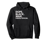Dope Black Man, Agente per la libertà vigilata, Afro-American Pride Felpa con Cappuccio