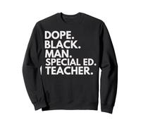 Dope Black Man Special Ed Teacher African American Pride Felpa