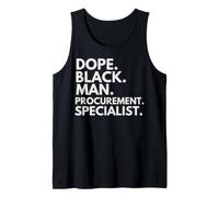 Dope Black Man Specialista in appalti African American Pride Canotta