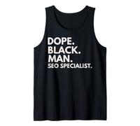 Dope Black Man Specialista SEO African American Pride Canotta