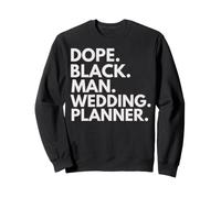 Dope Black Man Wedding Planner African American Pride Felpa