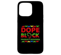 Dope Black Product Designer Proud Black Carriera professionale Custodia per iPhone 15 Pro Max