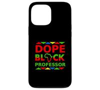Dope Black Professor Proud Black Professional Carriera Orgoglio Custodia per iPhone 13 Pro Max