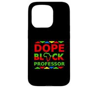 Dope Black Professor Proud Black Professional Carriera Orgoglio Custodia per iPhone 15 Pro