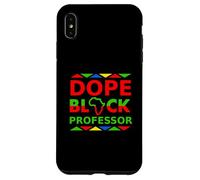 Dope Black Professor Proud Black Professional Carriera Orgoglio Custodia per iPhone XS Max