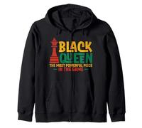 Dope Black Queen Il Pezzo più Potente afroamericano Felpa con Cappuccio
