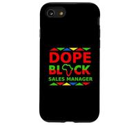 Dope Black Sales Manager Orgoglioso lavoro di carriera professionale nero Custodia per iPhone SE (2020) / 7/8