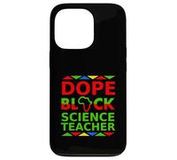 Dope Black Science Teacher Orgoglioso professionista carriera orgoglio Custodia per iPhone 13 Pro