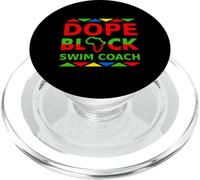 Dope Black Swim Coach Orgoglioso Coach Nero Coach Instrutor PopSockets PopGrip per MagSafe